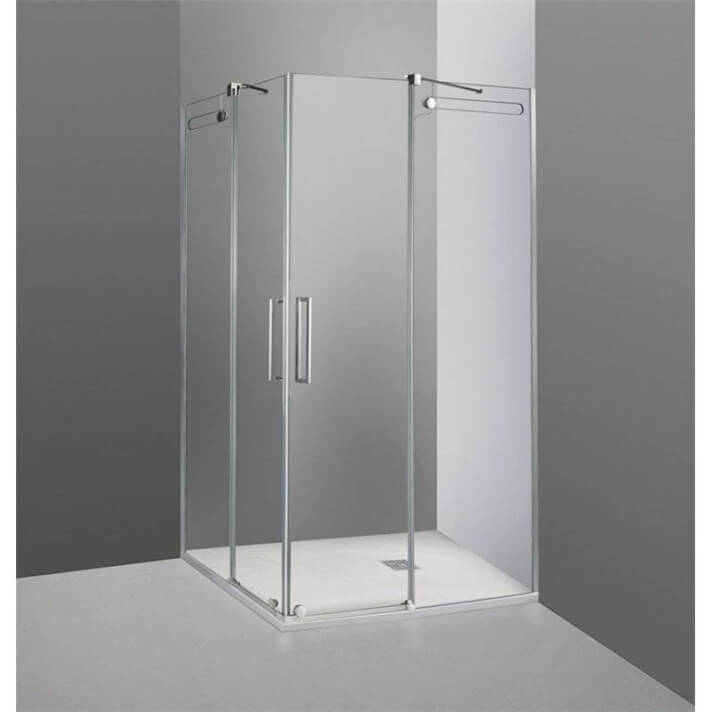Mampara angular 2 correderas VETRUM GME