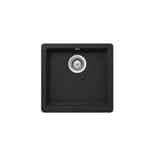 Fregadero negro 45 Riga QUARZEX® Roca
