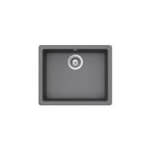 Fregadero gris 55 Riga QUARZEX® Roca