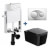 Pack inodoro suspendido negro ADVANCE UNISAN
