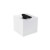 Dispensador con portacepillos blanco y negro the grid COSMIC