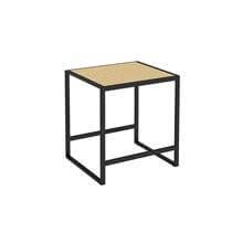 Taburete negro roble claro the grid COSMIC