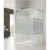 Mampara angular 2 correderas serigrafia ROTARY GME