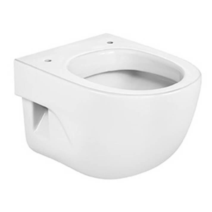 Taza suspendida compacta Meridian Roca