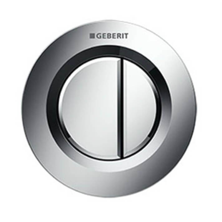 Pulsador Geberit01 Cromado Brillante cisterna 8 cm