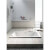 Bañera Jazz XL encastrada con estructura b10