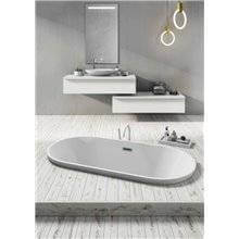 Bañera Curve 150x75 cm con estructura b10