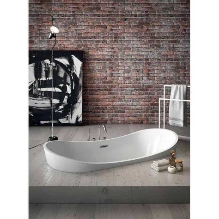 Ba&ntilde;era Drop encastrada con estructura b10