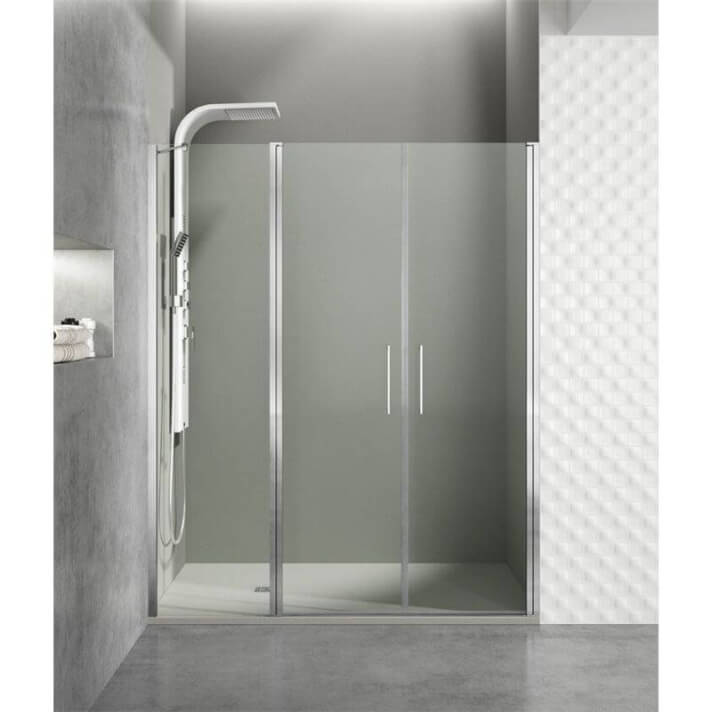 Mampara frontal 2 abatibles+fijo OPEN GME