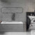 Bañera Gb 160x70 cm con estructura b10