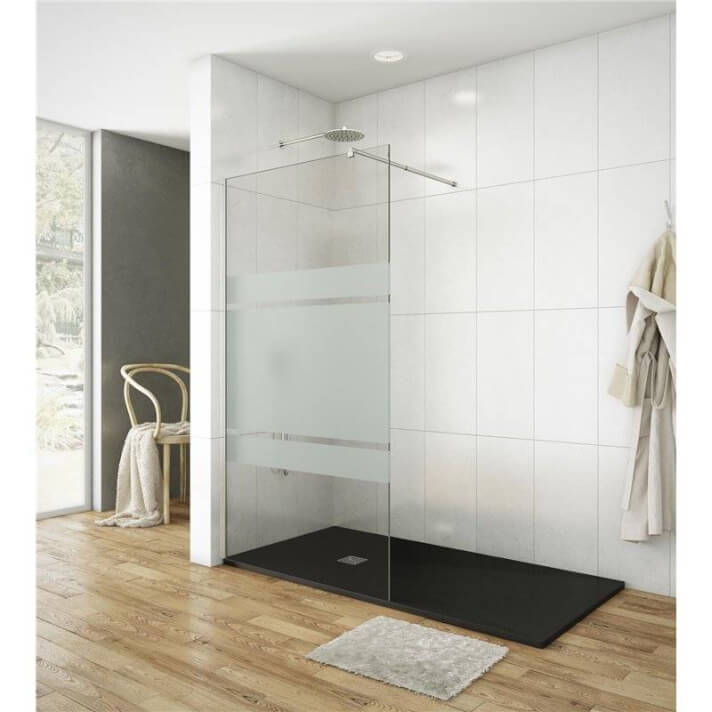 Mampara frontal panel fijo decorado SCREEN GME