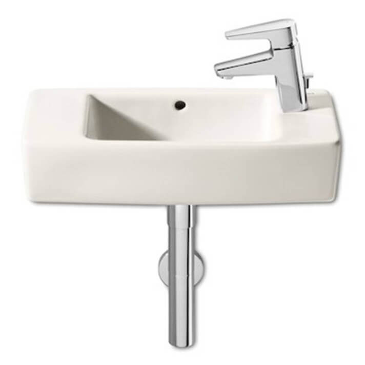 Lavabo mural edelweiss Hall 50x25cm Roca