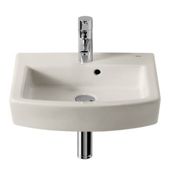 Lavabo mural edelweiss Hall 45x38cm Roca