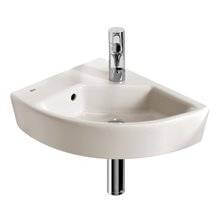 Lavabo mural pergamón Hall 35x43cm izda Roca