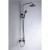 Columna de ducha negra Imex Roma