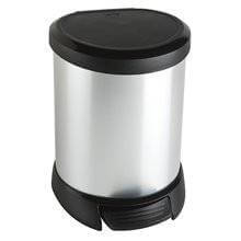 Papelera baño pedal ABS metalizado 20L Timblau
