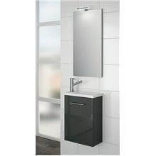 Mueble Gris Mate con puerta SALGAR MICRO