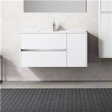 Mueble con lavabo 60 Blanco brillo Ítaca TEGLER