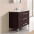 Mueble con lavabo Roble Sinatra Ribera 60 TEGLER