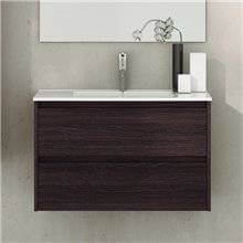 Mueble con lavabo de fondo reducido 60 Roble Sinatra Ibiza TEGLER