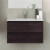 Mueble con lavabo de fondo reducido 60 Roble Sinatra Ibiza TEGLER