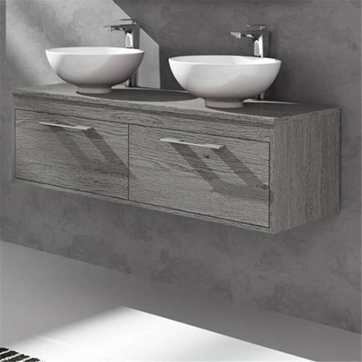 Mueble con encimera Roble Smoky Florencia TEGLER