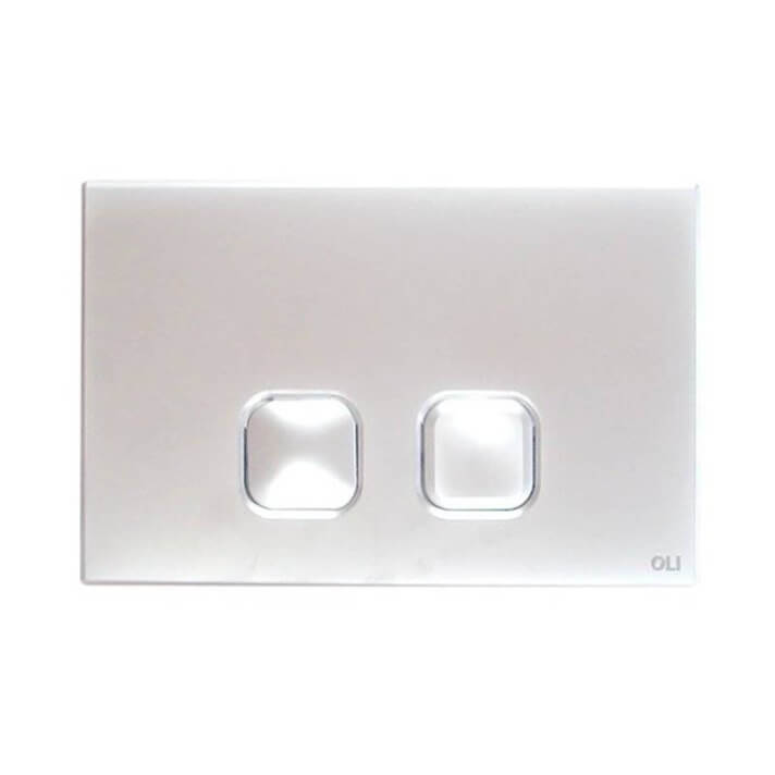 Placa pulsadora Plain cromo mate OLI