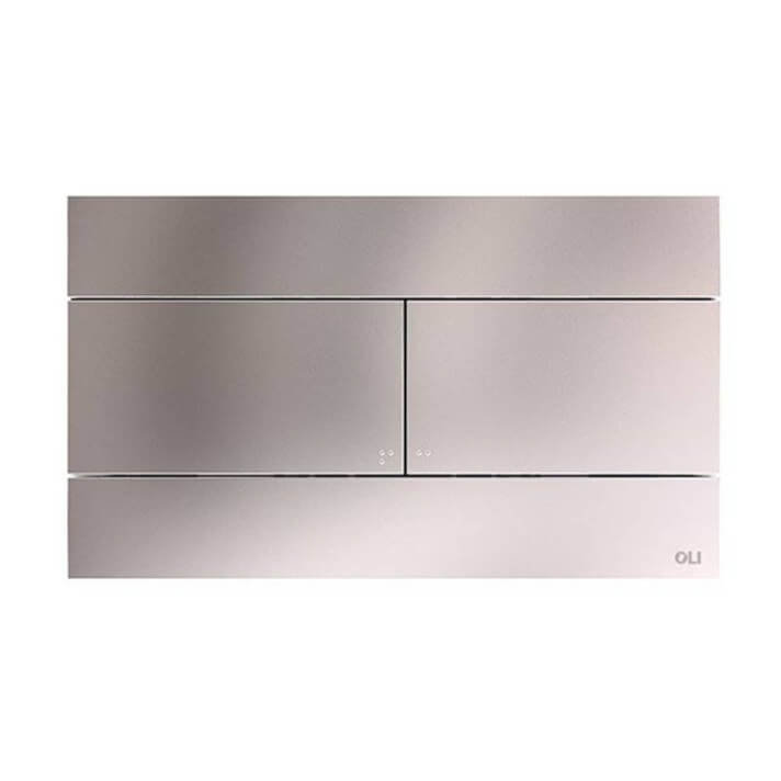 Placa pulsadora Slim cromo brillo OLI