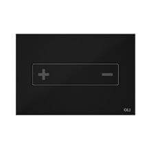 Placa pulsadora Oceanía neu vidrio negro OLI