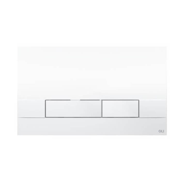 Placa pulsadora Narrow blanco OLI