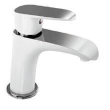 Grifo de lavabo blanco Dann de Kassandra