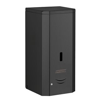 Dispensador jab&oacute;n 1L negro autom&aacute;tico Mediclinics