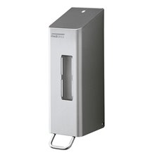 Dispensador jabón 0,6L gris palanca Mediclinics