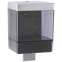 Dispensador jabón 1,1L pulsador negro Mediclinics