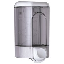 Dispensador jabón 1,2L blanco pulsador Mediclinics