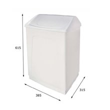 Papelera industrial basculante 55 L NOFER