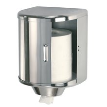 Dispensador toalla bobina 25cm gris Mediclinics