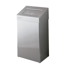 Papelera baño auto-retorno 18L gris Mediclinics