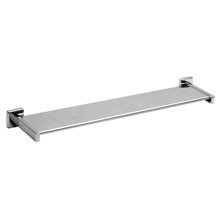 Repisa plana acero satinado Medisteel Mediclinics 
