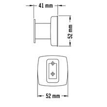 Percha acero satinado Medisteel Mediclinics
