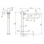 Barra columna 72,2cm blanco Mediepoxy Mediclinics