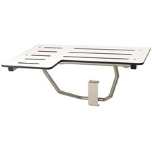 Asiento abatible reversible blanco Mediclinics