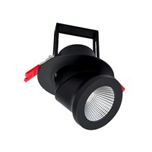 Foco LED direccionable IP44 Ø14'5x15'4cm 25W negro