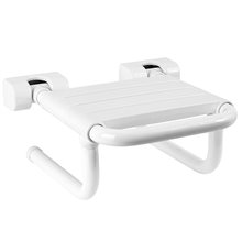 Asiento abatible acero a pared Tubolor Mediclinics