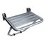 Asiento abatible con apoyo satinado Mediclinics