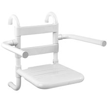 Asiento extraíble con brazos Tubocolor Mediclinics
