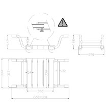 Asiento bañera extensible Tubocolor Mediclinics