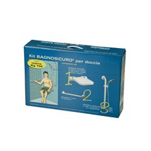 Kit asiento ducha y dos barras Mediclinics