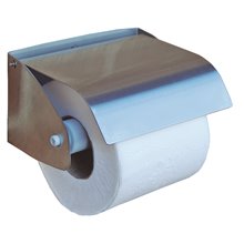 Portarrollos gris adosado Medisteel Mediclinics