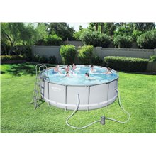 Piscina redonda 427x122cm POWER STEEL Bestway